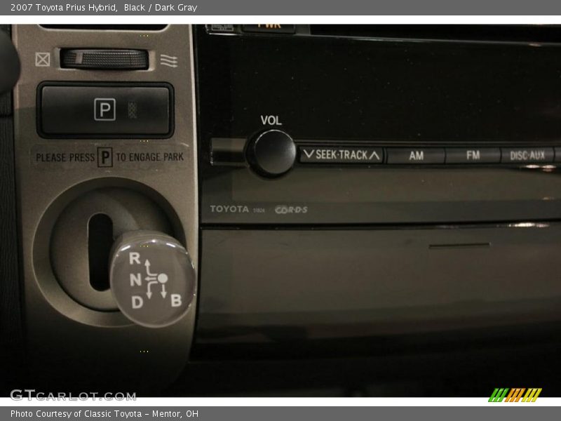 Black / Dark Gray 2007 Toyota Prius Hybrid