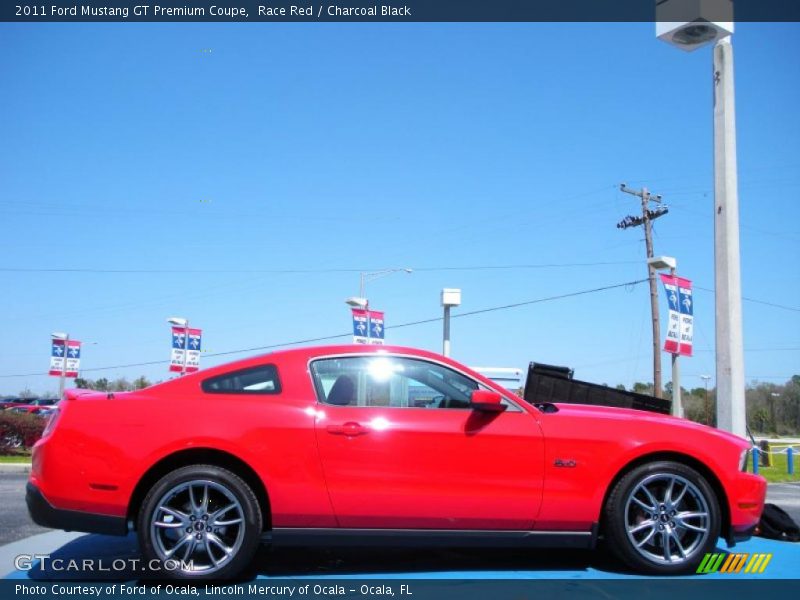 Race Red / Charcoal Black 2011 Ford Mustang GT Premium Coupe