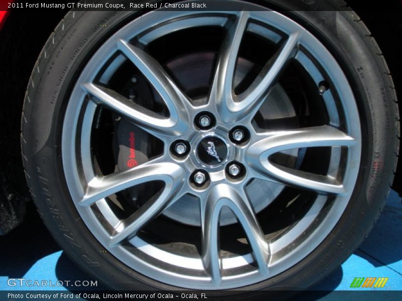 Race Red / Charcoal Black 2011 Ford Mustang GT Premium Coupe