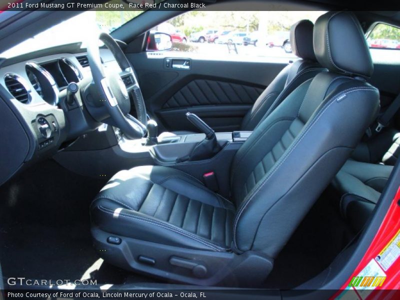 Race Red / Charcoal Black 2011 Ford Mustang GT Premium Coupe