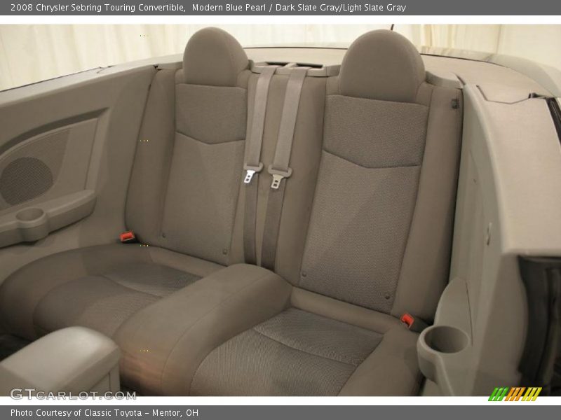 Modern Blue Pearl / Dark Slate Gray/Light Slate Gray 2008 Chrysler Sebring Touring Convertible