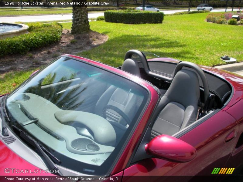 Arena Red Metallic / Graphite Grey 1998 Porsche Boxster