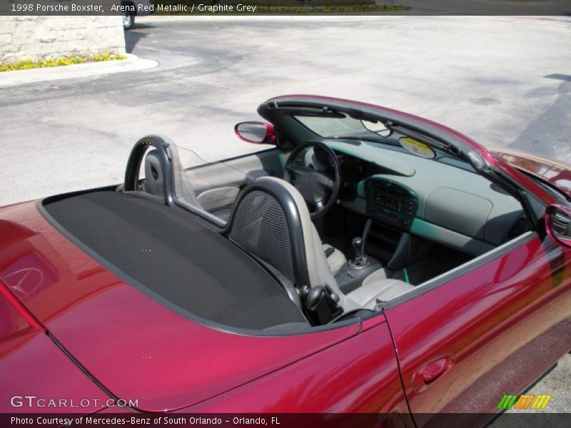 Arena Red Metallic / Graphite Grey 1998 Porsche Boxster