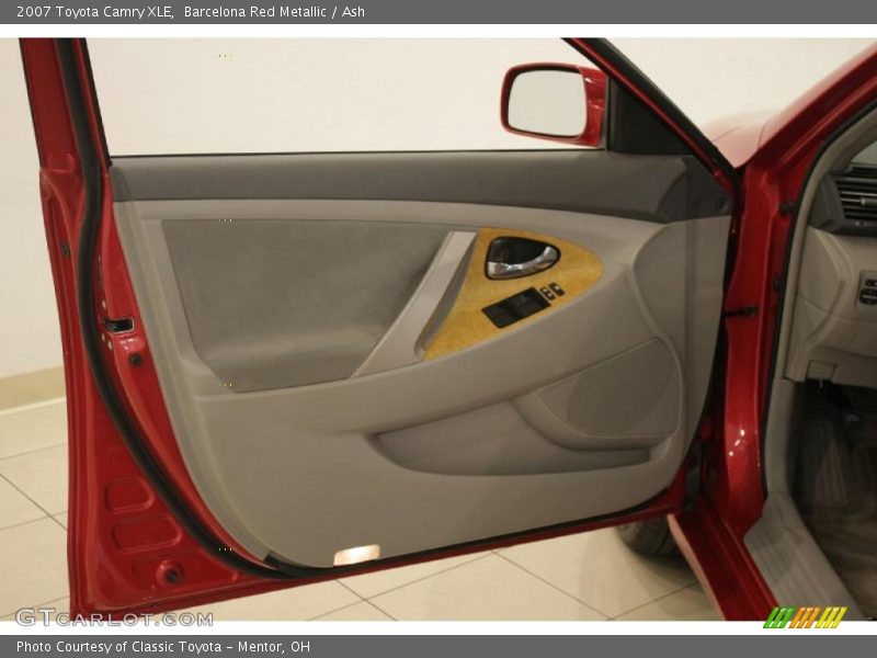 Barcelona Red Metallic / Ash 2007 Toyota Camry XLE