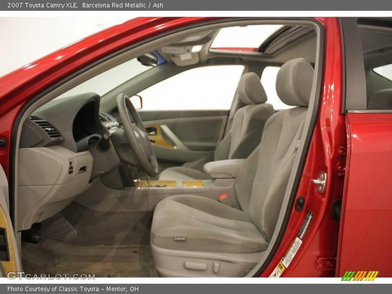 Barcelona Red Metallic / Ash 2007 Toyota Camry XLE