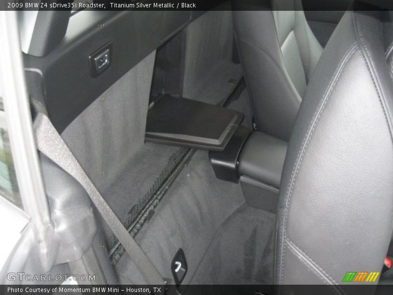 Titanium Silver Metallic / Black 2009 BMW Z4 sDrive35i Roadster