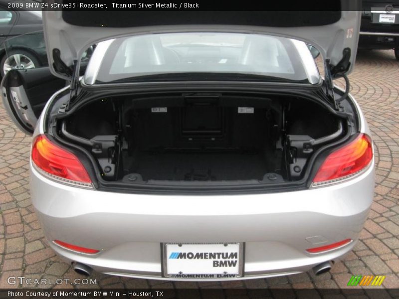 Titanium Silver Metallic / Black 2009 BMW Z4 sDrive35i Roadster