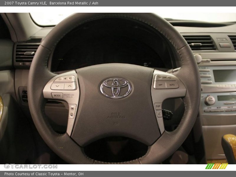 Barcelona Red Metallic / Ash 2007 Toyota Camry XLE