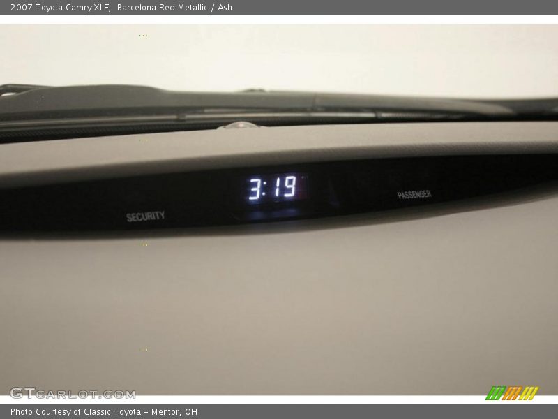 Barcelona Red Metallic / Ash 2007 Toyota Camry XLE