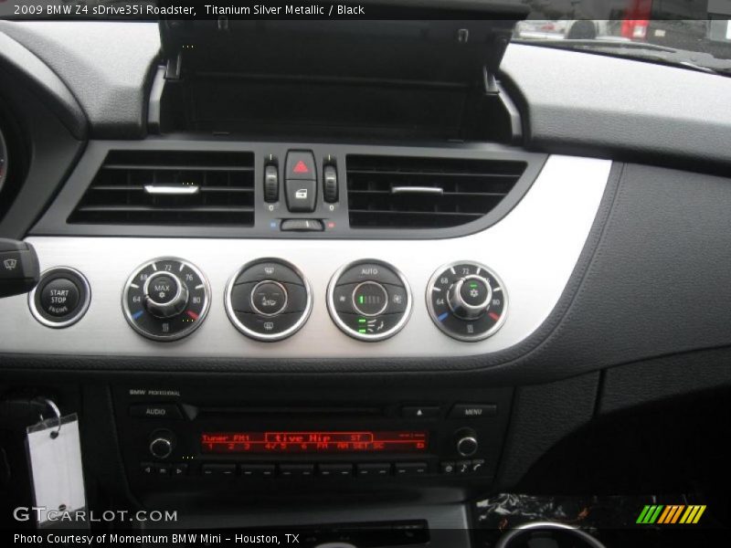 Titanium Silver Metallic / Black 2009 BMW Z4 sDrive35i Roadster