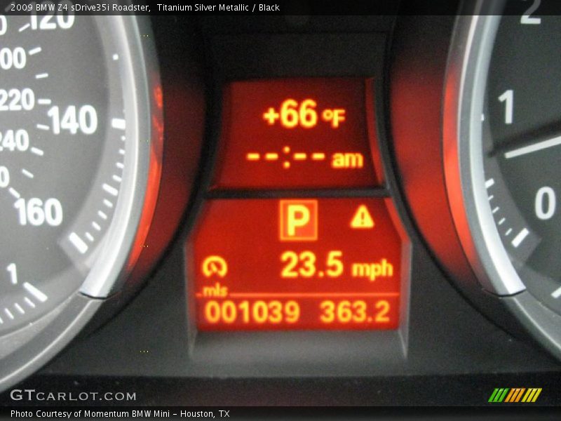 Titanium Silver Metallic / Black 2009 BMW Z4 sDrive35i Roadster