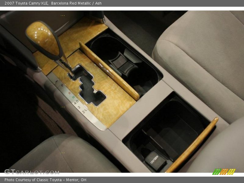 Barcelona Red Metallic / Ash 2007 Toyota Camry XLE