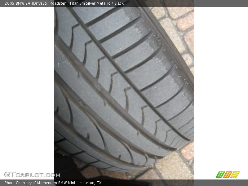 Titanium Silver Metallic / Black 2009 BMW Z4 sDrive35i Roadster