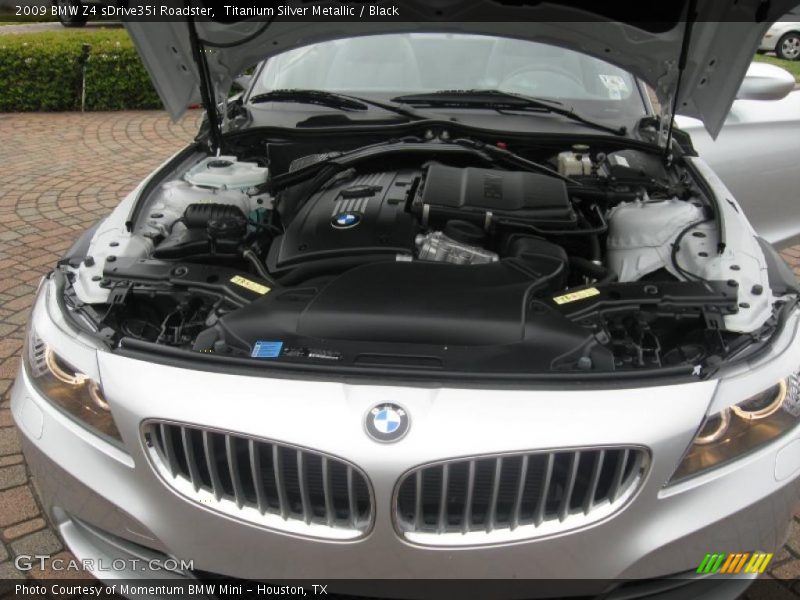 Titanium Silver Metallic / Black 2009 BMW Z4 sDrive35i Roadster