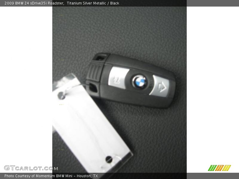 Titanium Silver Metallic / Black 2009 BMW Z4 sDrive35i Roadster