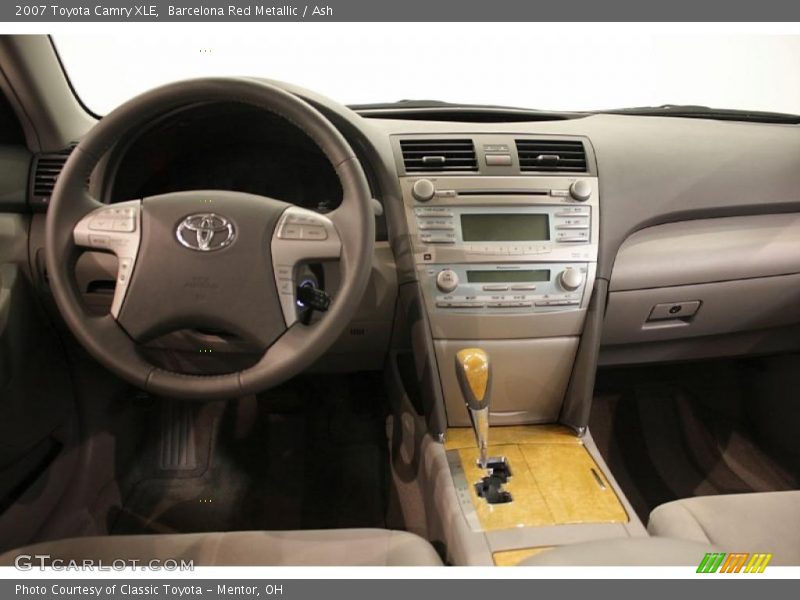 Barcelona Red Metallic / Ash 2007 Toyota Camry XLE