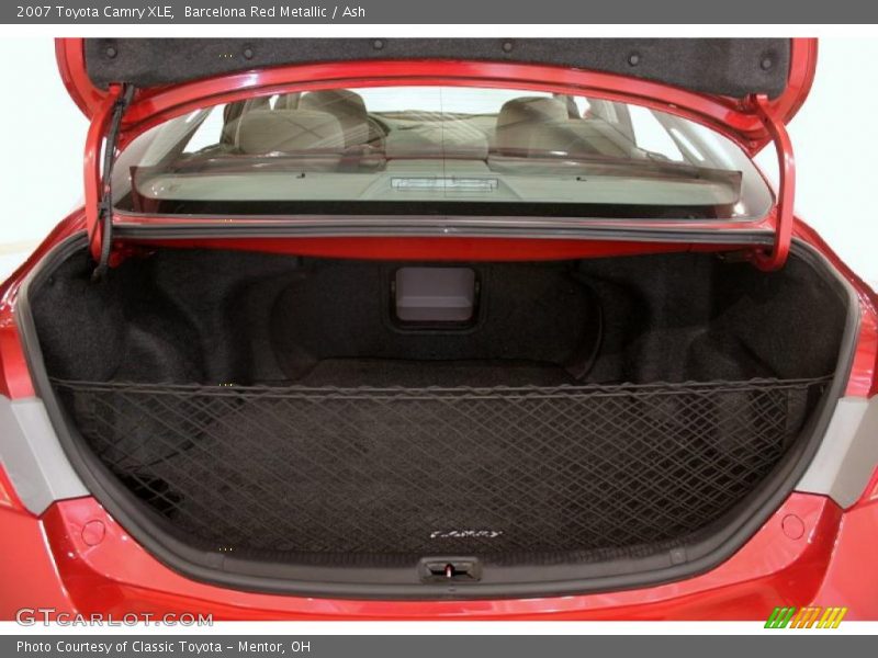 Barcelona Red Metallic / Ash 2007 Toyota Camry XLE