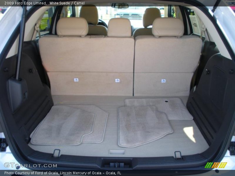 White Suede / Camel 2009 Ford Edge Limited