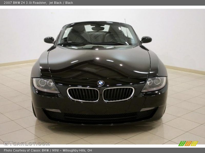 Jet Black / Black 2007 BMW Z4 3.0i Roadster