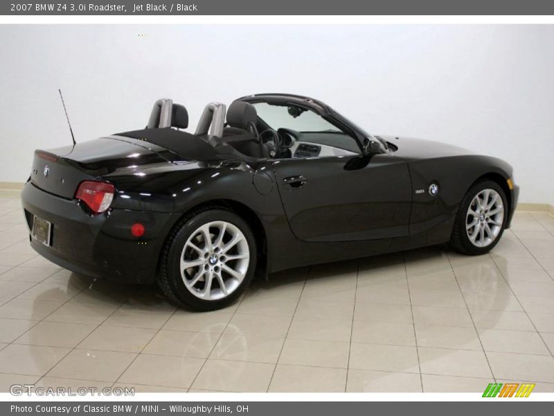Jet Black / Black 2007 BMW Z4 3.0i Roadster