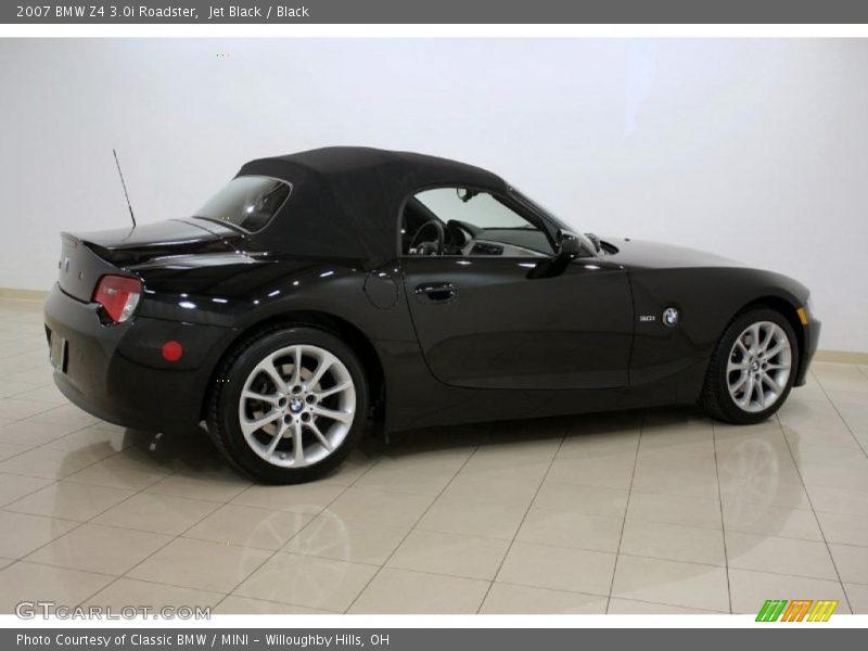 Jet Black / Black 2007 BMW Z4 3.0i Roadster