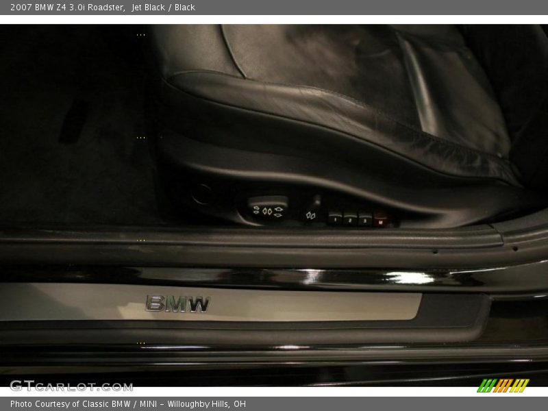 Jet Black / Black 2007 BMW Z4 3.0i Roadster