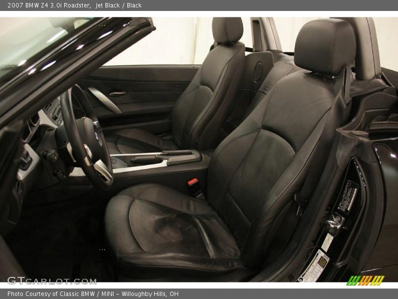 Jet Black / Black 2007 BMW Z4 3.0i Roadster
