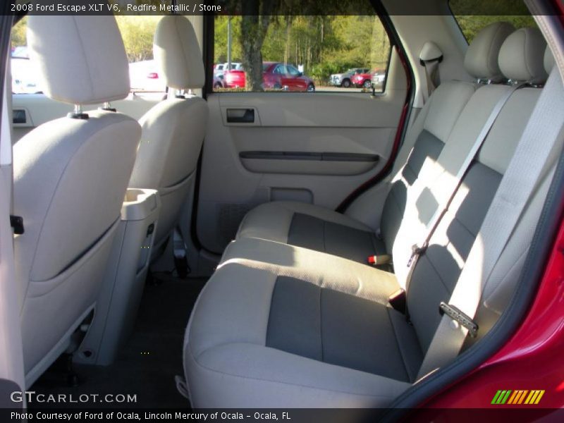 Redfire Metallic / Stone 2008 Ford Escape XLT V6