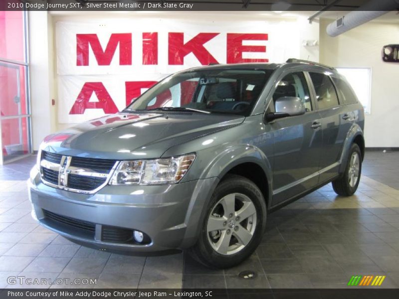 Silver Steel Metallic / Dark Slate Gray 2010 Dodge Journey SXT