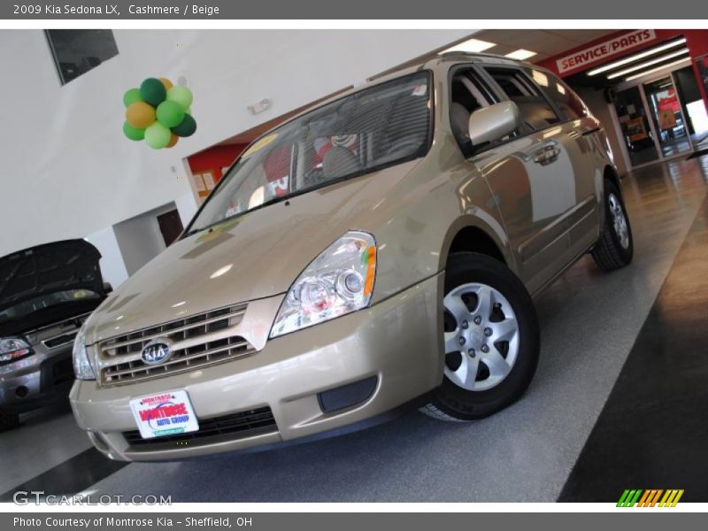 Cashmere / Beige 2009 Kia Sedona LX