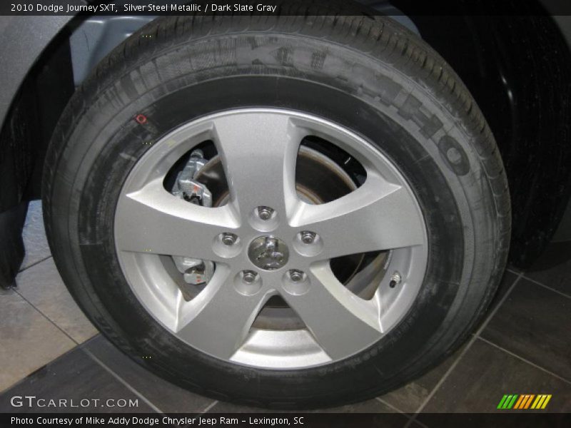 Silver Steel Metallic / Dark Slate Gray 2010 Dodge Journey SXT