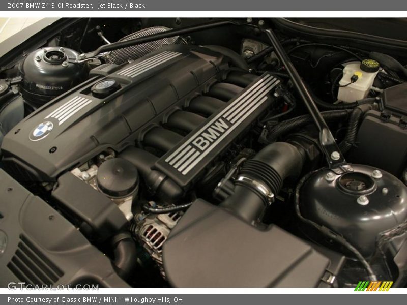 Jet Black / Black 2007 BMW Z4 3.0i Roadster