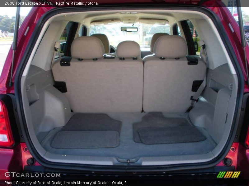 Redfire Metallic / Stone 2008 Ford Escape XLT V6