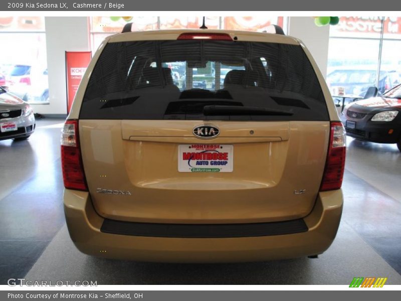 Cashmere / Beige 2009 Kia Sedona LX