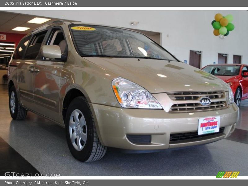 Cashmere / Beige 2009 Kia Sedona LX