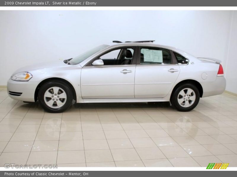 Silver Ice Metallic / Ebony 2009 Chevrolet Impala LT
