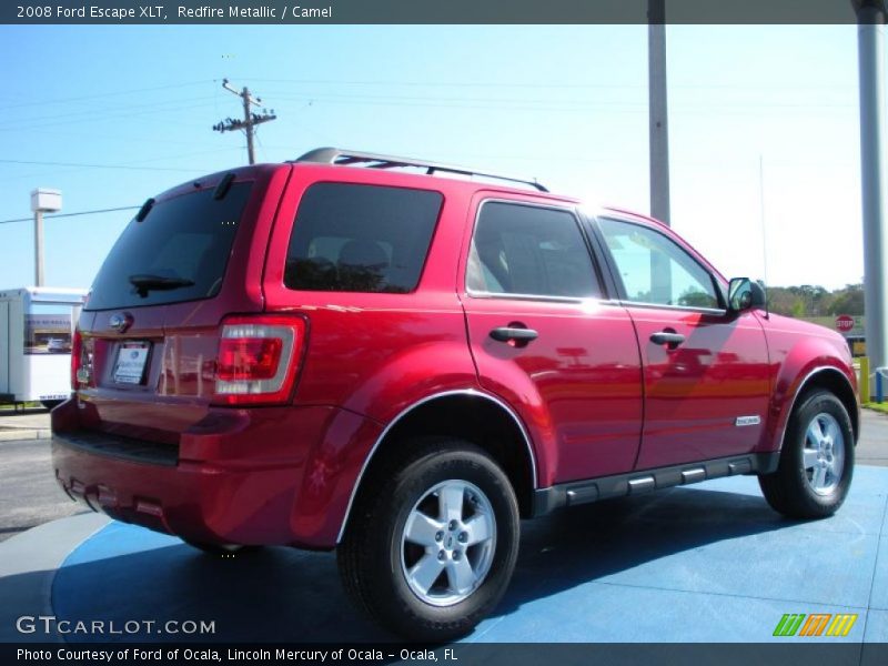 Redfire Metallic / Camel 2008 Ford Escape XLT