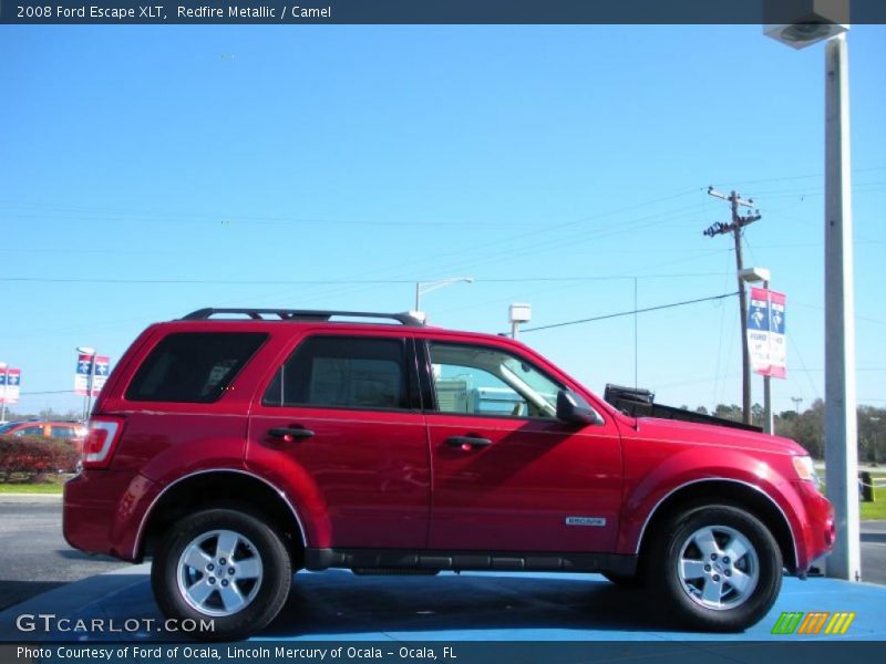 Redfire Metallic / Camel 2008 Ford Escape XLT