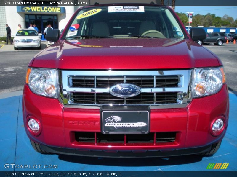 Redfire Metallic / Camel 2008 Ford Escape XLT