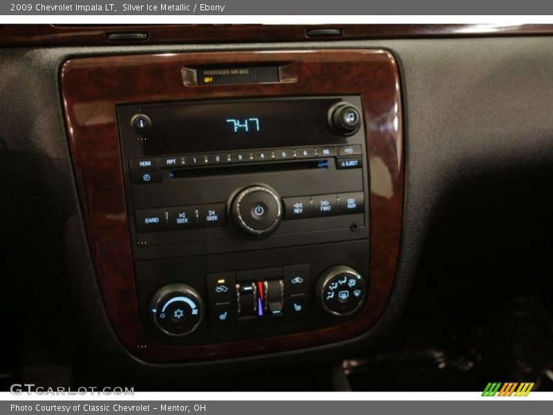 Silver Ice Metallic / Ebony 2009 Chevrolet Impala LT