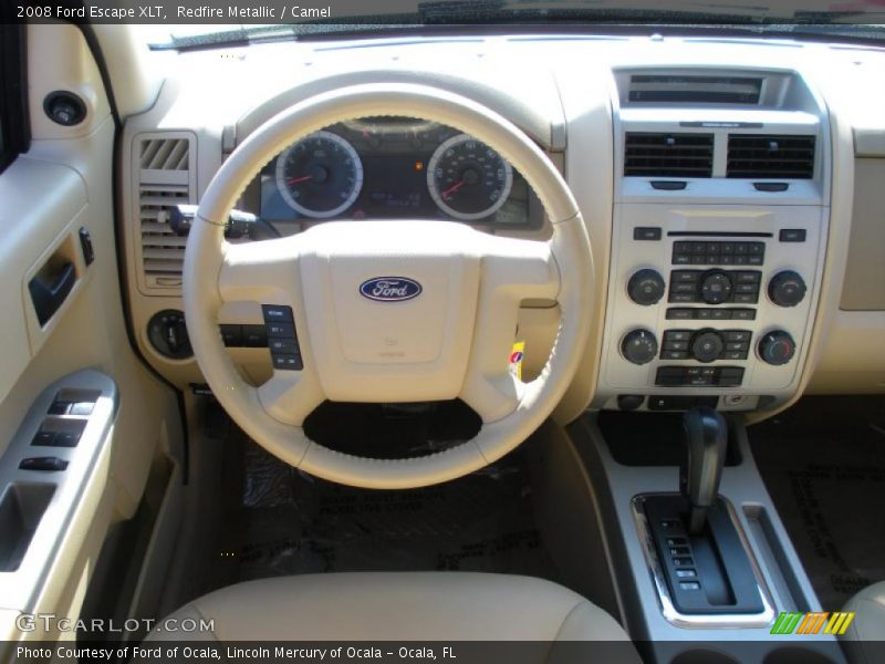 Redfire Metallic / Camel 2008 Ford Escape XLT