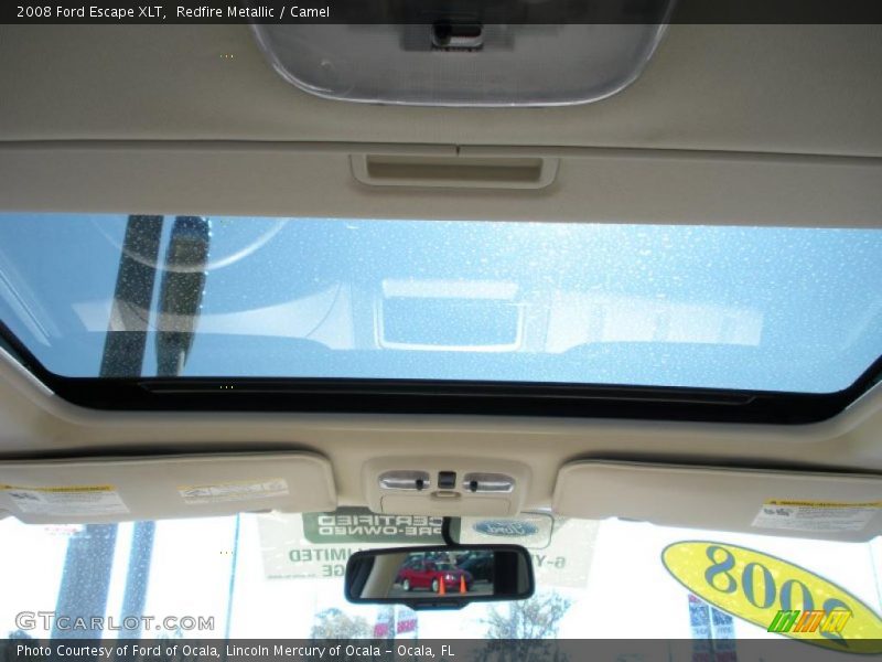 Redfire Metallic / Camel 2008 Ford Escape XLT