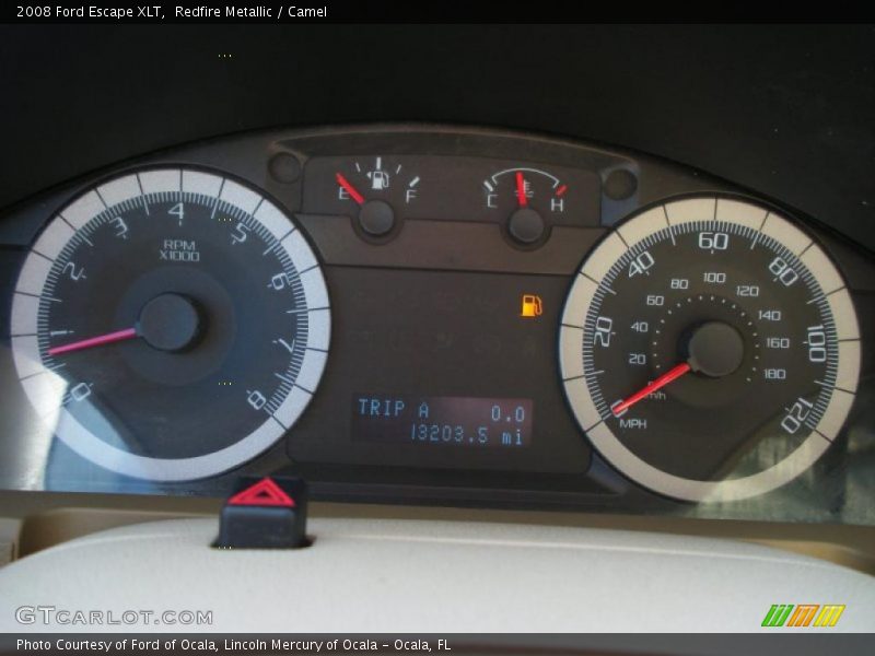 Redfire Metallic / Camel 2008 Ford Escape XLT