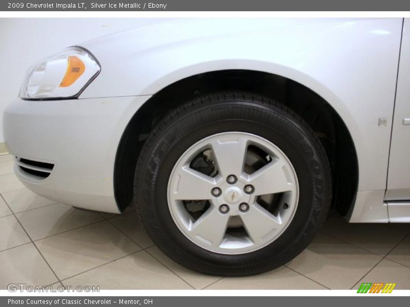 Silver Ice Metallic / Ebony 2009 Chevrolet Impala LT