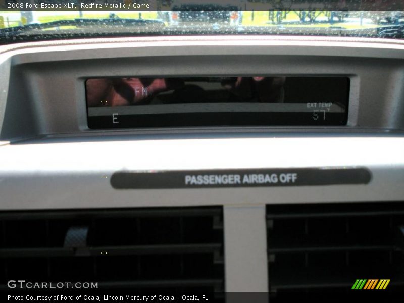 Redfire Metallic / Camel 2008 Ford Escape XLT