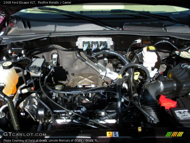 Redfire Metallic / Camel 2008 Ford Escape XLT