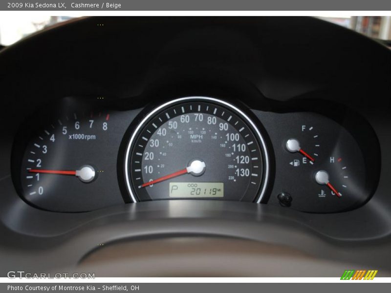 Cashmere / Beige 2009 Kia Sedona LX