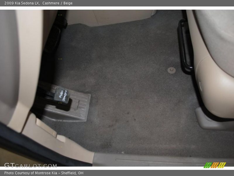 Cashmere / Beige 2009 Kia Sedona LX