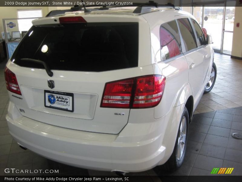 Stone White / Dark Slate Gray/Light Graystone 2009 Dodge Journey SXT