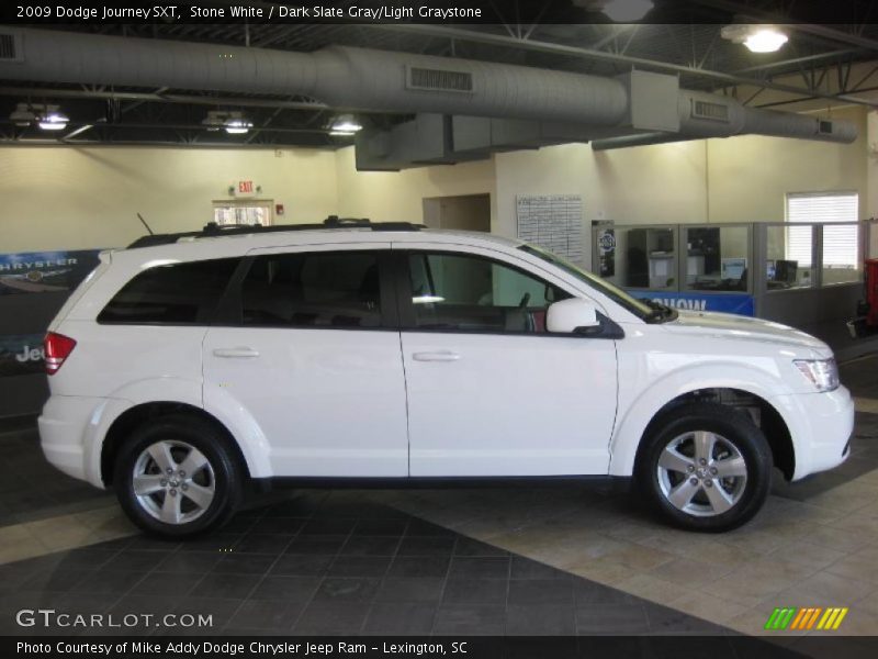 Stone White / Dark Slate Gray/Light Graystone 2009 Dodge Journey SXT